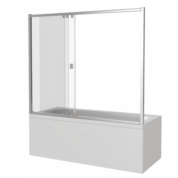 Шторка для ванны Bas SCREEN WTW-120-C-CH