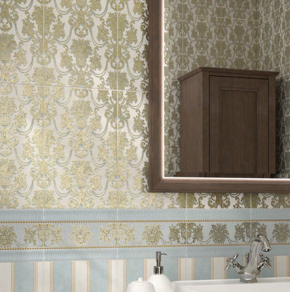 Плинтус Kerama Marazzi Милан Борромео беж светлый 25x15x15, FMB024