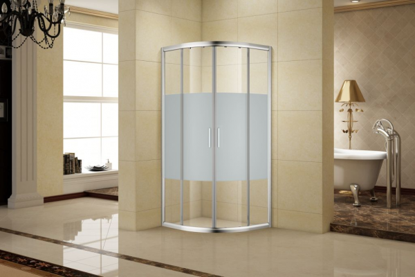 Душевая кабина Aquanet Practic AE10-Q-90x90U-CP 900x900, прозрачное, матовое стекло
