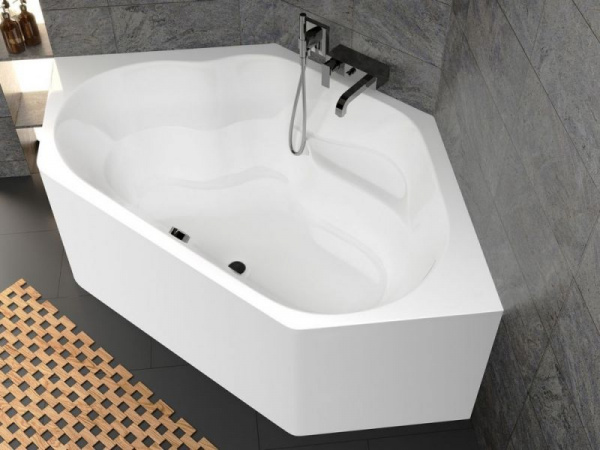 Ванна акриловая Riho WINNIPEG - PLUG & PLAY 145х145, BD7300500000000