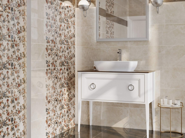 Плитка керамическая настенная Kerama Marazzi Гран-Виа беж светлый 30x89,5, 13064R