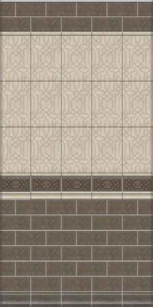 Декор Kerama Marazzi Эль-Реаль мозаичный 20x30, MM8321