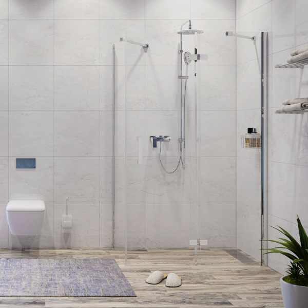 Душевая кабина WasserKRAFT AllerWHITE, 10H06RWHITE
