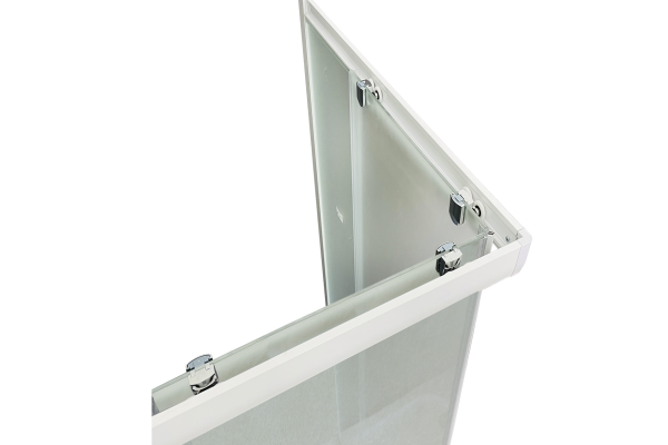 Душевая кабина Royal Bath 75х80х200 матовое стекло, белый профиль,