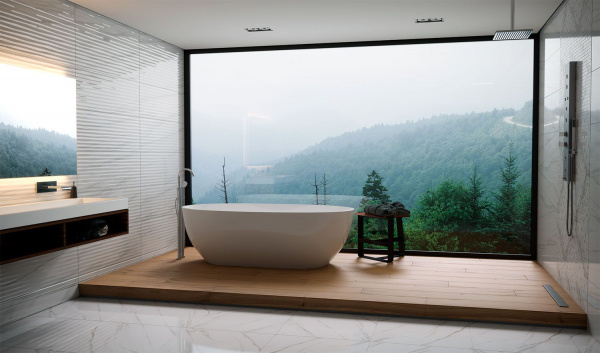 Карандаш Eurotile Ceramica CALACATTA 2,5х32,5, 927