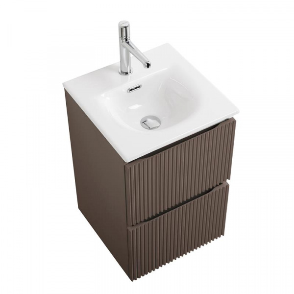 Тумба под раковину BelBagno UNO-MINI-400-2C-SO-СO, Crema Opaco