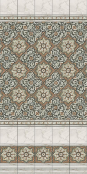 Плинтус Kerama Marazzi Милан Стемма белый 20x10x13, FMD024
