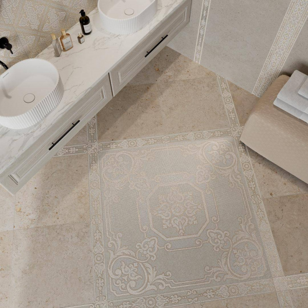 Бордюр Kerama Marazzi Багет Карму бежевый мат 30х5, BLC024R