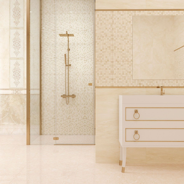 Бордюр Eurotile Ceramica RIMINI 481 12,5*30 (полоса)