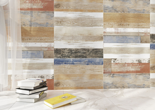 Керамогранит Cersanit Колорвуд (Colorwood) многоцветный 18,5х59,8, 16730