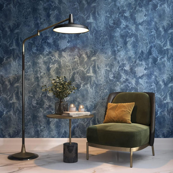 Обои виниловые Kerama Marazzi Азулежу мотив, зеленый, KM6504