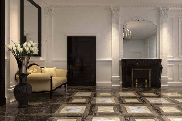 Керамогранит Atlas Concorde Supernova Marble Woodstone Champagne Lappato 59х59х1