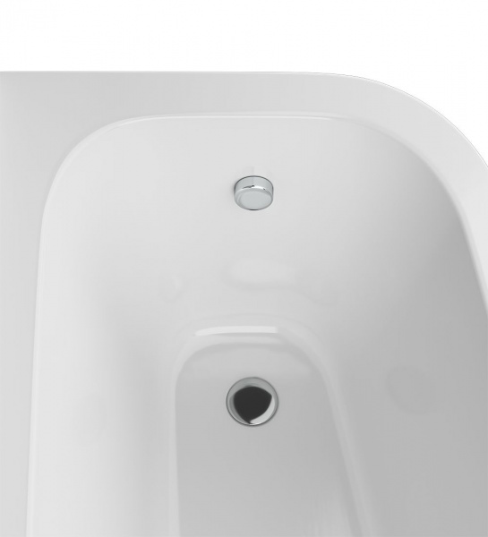 Ванна акриловая AM.PM Spirit асимметричная 160x100, без слива/перелива, левая W72A-160L100W-A2