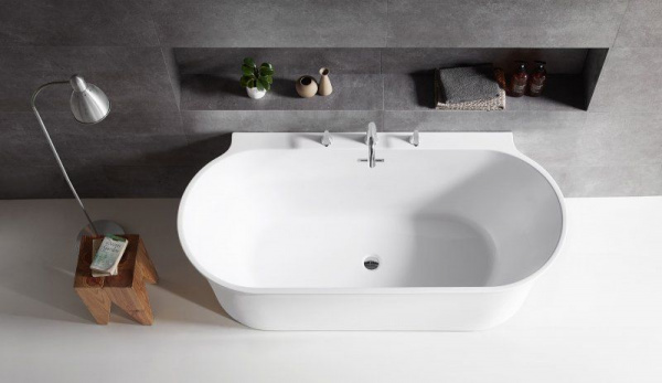 Ванна акриловая BelBagno 150*80 см, белая, BB409-1500-800