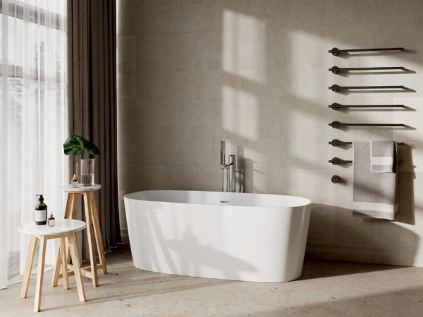 Бордюр Kerama Marazzi Багет Карму бежевый мат 30х5, BLC024R