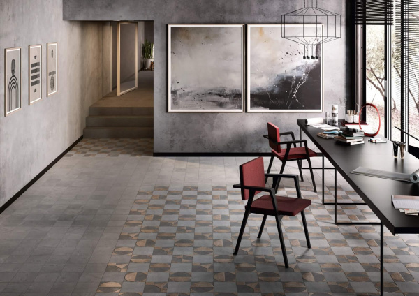 Декор Kerama Marazzi Матрикс серый 20х30, VT\B450\8343