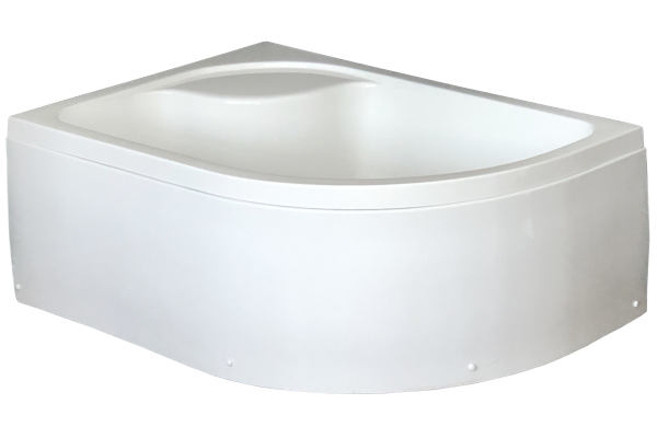 Душевая кабина Royal Bath 120х80х200, прозрачное стекло, хромированный профиль, левый, RB 8120BK-T-С
