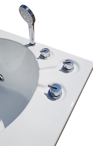 Смеситель на борт ванны  Royal Bath Hardon, хром, RB 611
