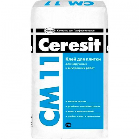 Клей плиточный Ceresit CM 11/25, самовывоз LC