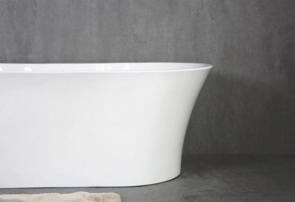 Ванна акриловая BelBagno 150*80 см, белая, BB201-1500-800