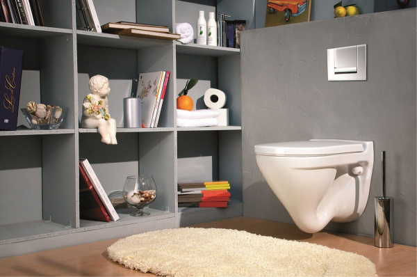 Унитаз подвесной Sanita Luxe Attica Luxe с крышкой дюропласт ATCSLWH0102