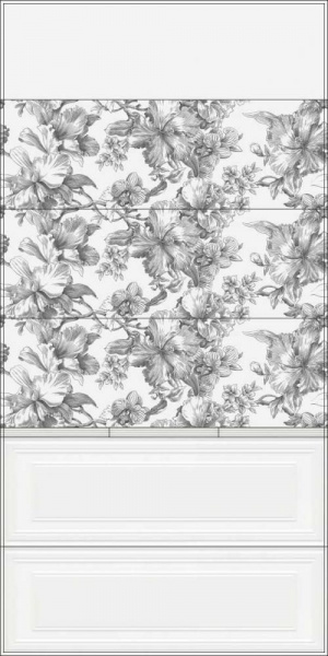 Плитка керамическая настенная Kerama Marazzi Монфорте беж панель 40x120, 14005R