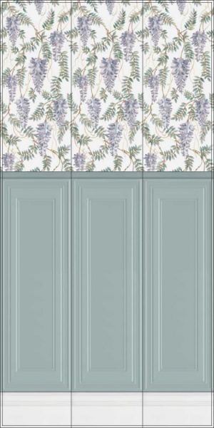 Бордюр Kerama Marazzi Монфорте беж структура 40x3,4, LSA011R