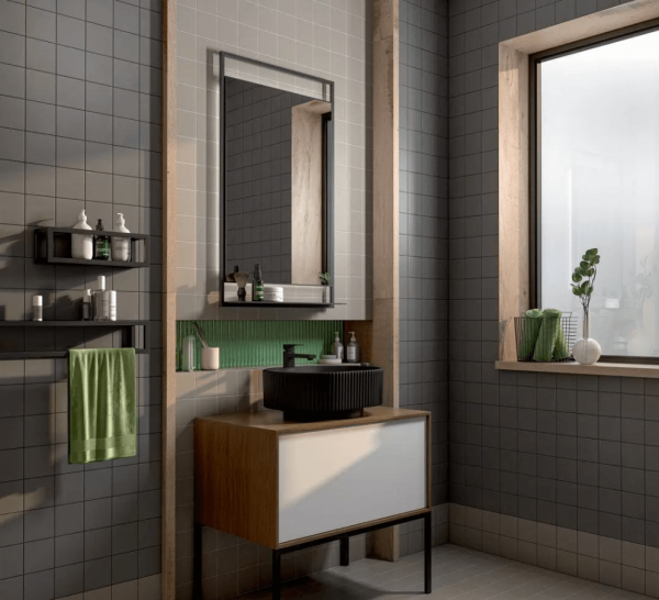 Керамогранит Kerama Marazzi Агуста серый светлый натуральный 29,7х29,8 из 30 частей, 63002