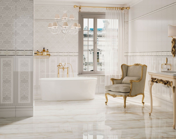 Керамическая плитка настенная Eurotile Ceramica VALENTINO (панель) 29,5х89,5, 227 VDS2GY