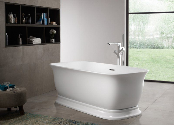 Ванна акриловая BelBagno 170*80 см, белая, BB400-1700-800