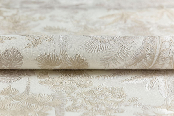 Обои виниловые Kerama Marazzi Оазис мотив, бежевый, белый, KM6202