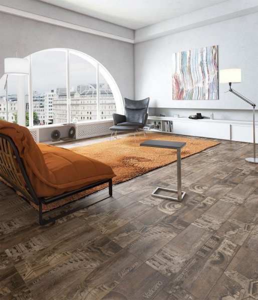Керамогранит Grasaro Italian Wood Structure Wenge/Венге G-253 20х60 G-253/SR/20x60